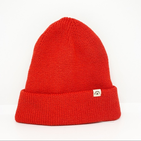 Madewell Recycled Cotton Cuffed Beanie 